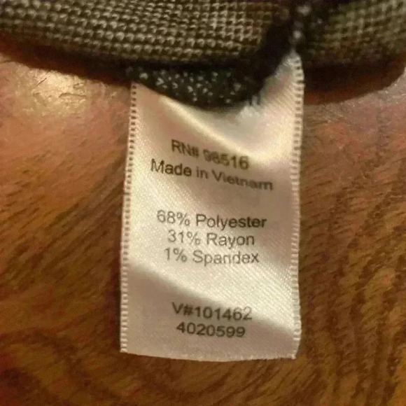 COLDWATER CREEK black white polka dot 3/4 sleeve top  size M EXC CON - Picture 7 of 9